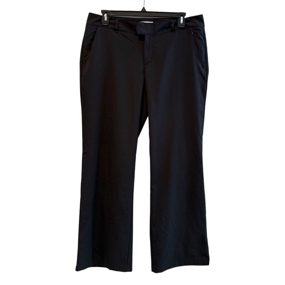 Columbia Titanium Black Hiking Pants Straight‎ Leg Technical Womens 16